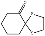 1,2-(Ethylenedithio)cyclohexanone Structure