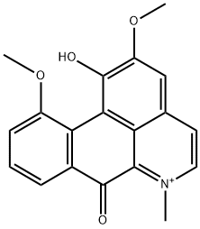 1-Hydroxy-2,11-dimethoxy-6-methyl-7-oxo-7H-dibenzo[de,g]quinolin-6-ium|