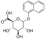 naphthyl glucuronide Struktur