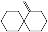 1-メチレンスピロ[5.5]ウンデカン 化学構造式