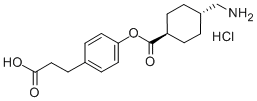 CETRAXATE, HYDROCHLORIDE|盐酸西曲酸酯