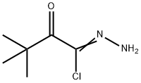 Butanehydrazonoyl  chloride,  3,3-dimethyl-2-oxo- Structure