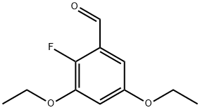 Benzaldehyde, 3,5-diethoxy-2-fluoro- (9CI),277324-21-7,结构式