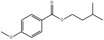 isopentyl p-anisate Struktur