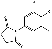 N-(3,4,5-trichlorophenyl)succinimide 化学構造式