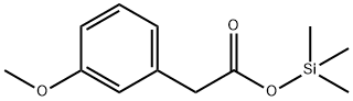 (3-Methoxyphenyl)acetic acid trimethylsilyl ester Structure