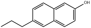 6-пропил-2-нафтол структура
