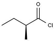 (S)-2-Methylbutanoyl chloride 化学構造式