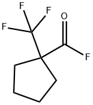 Cyclopentanecarbonyl fluoride, 1-(trifluoromethyl)- (9CI),277756-41-9,结构式