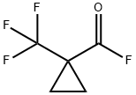 Cyclopropanecarbonyl fluoride, 1-(trifluoromethyl)- (9CI) Structure