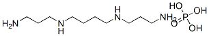 N,N'-bis(3-aminopropyl)butan-1,4-diamine phosphate  Structure