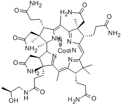 COBINAMIDE DICYANIDE Structure