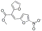 METHYL3-(5-NITRO-2-FURYL)-2-(2-FURYL)ACRYLATE Structure