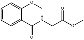 N-(2-Methoxybenzoyl)glycine methyl ester Structure