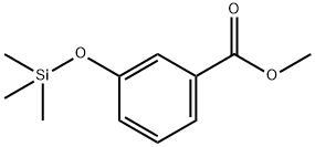 3-(Trimethylsiloxy)benzoic acid methyl ester Structure