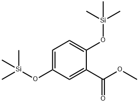 2,5-Bis[(trimethylsilyl)oxy]benzoic acid methyl ester Structure