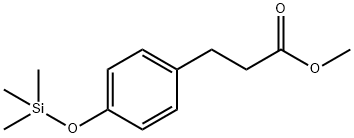 p-[(Trimethylsilyl)oxy]hydrocinnamic acid methyl ester|