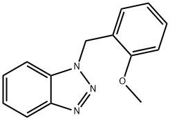 1-(o-Methoxybenzyl)-1H-benzotriazole,27799-80-0,结构式