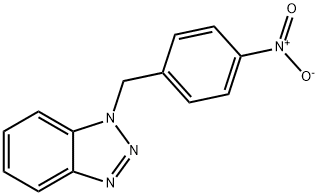 1-(4-Nitrobenzyl)-1H-benzotriazole Structure