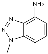 4-Amino-1-methyl-1H-benzotriazole Structure