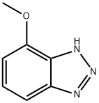 4-メトキシ-1H-ベンゾトリアゾール 化学構造式