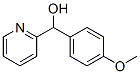 α-(4-メトキシフェニル)-2-ピリジンメタノール 化学構造式