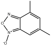 2,1,3-Benzoxadiazole,  4,6-dimethyl-,  1-oxide Struktur