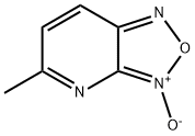 [1,2,5]Oxadiazolo[3,4-b]pyridine,  5-methyl-,  3-oxide Structure