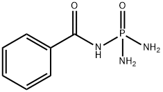 N-benzoylphosphotriamide Struktur