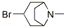 8-Azabicyclo(3.2.1)octane, 3-bromo-8-methyl-, endo- 结构式