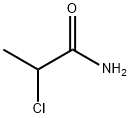 rac-(R*)-2-クロロプロピオンアミド 化学構造式
