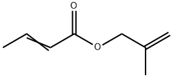 2-methylallyl 2-butenoate Structure