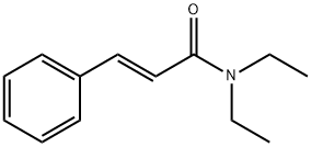 N,N-ジエチルシンナムアミド 化学構造式