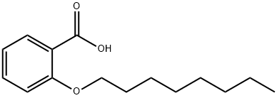 2-n-Octyloxybenzoic acid Struktur