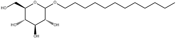 dodecyl D-glucoside Structure