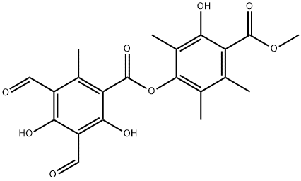 2-하이드록시-3,5,6-트리메틸-4-(2,4-디하이드록시-3,5-디포르밀-6-메틸벤조일옥시)벤조산메틸에스테르