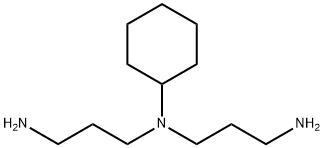 bis(3-aminopropyl)cyclohexylamine           Struktur