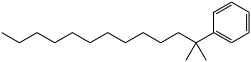 2-メチル-2-フェニルトリデカン 化学構造式