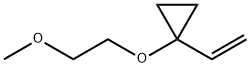 1-(2-METHOXYETHOXY)-1-VINYLCYCLOPROPANE Struktur