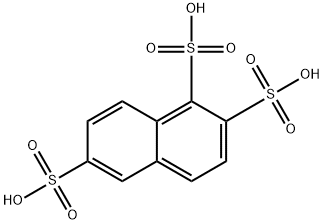 1,2,6-Naphthalenetrisulfonic acid 结构式