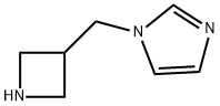 1H-Imidazole,1-(3-azetidinylmethyl)-(9CI) Structure