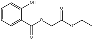 2-ethoxy-2-oxoethyl salicylate Structure