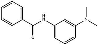 N-[3-(ジメチルアミノ)フェニル]ベンズアミド 化学構造式