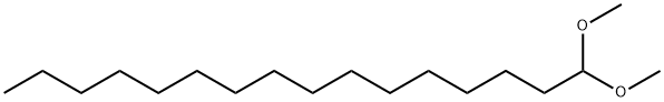 1,1-DIMETHOXYHEXADECANE 结构式