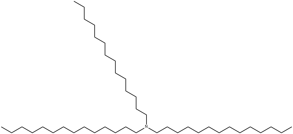 tritetradecylamine Structure