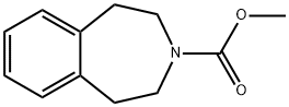 1,2,4,5-TETRAHYDRO-BENZO[D]AZEPINE-3-CARBOXYLIC ACID METHYL ESTER Structure