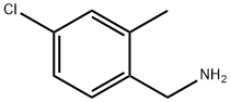 4-クロロ-2-メチルベンジルアミン 化学構造式