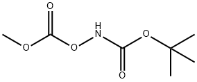 Carbamic acid, [(methoxycarbonyl)oxy]-, 1,1-dimethylethyl ester (9CI) Structure