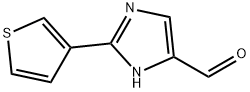 2-(3-噻吩基)咪唑-5-甲醛,279251-05-7,结构式
