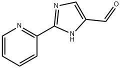 1H-Imidazole-4-carboxaldehyde,  2-(2-pyridinyl)-  (9CI) 化学構造式